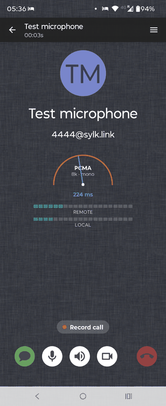 Sylk voip
